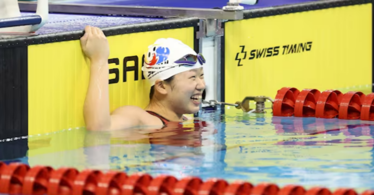 18세 MVP 김윤지, '장애인체전 수영 5관왕' 기념 상금 300만 원 전액 기부 썸네일 이미지