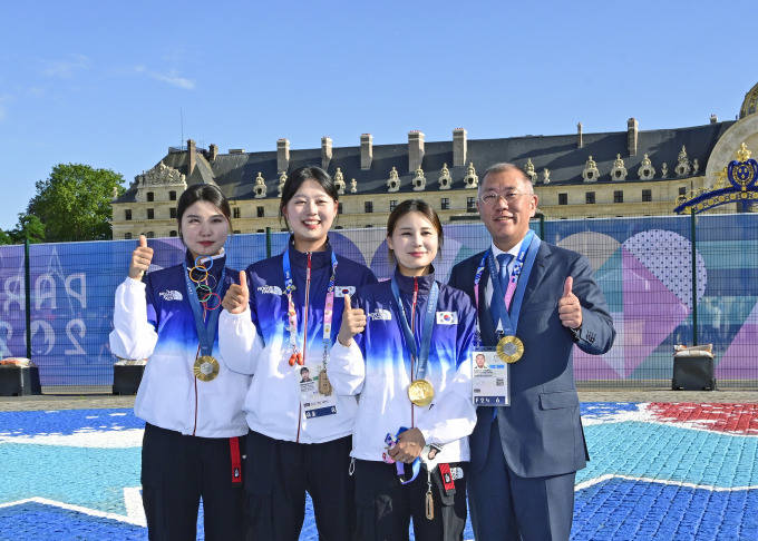 한국 양궁의 미래를 이끌어 갈 정의선, 대한양궁협회장 연임에 성공하여 "한국 양궁과 함께할 시간 더 필요하다… 썸네일 이미지