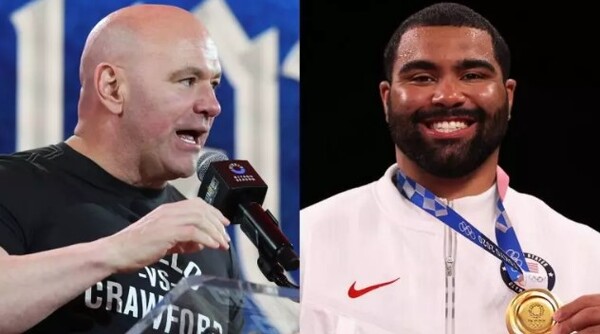 UFC CEO 데이나 화이트, '레슬링 괴물' 게이블 스티브슨 영입에 초점 썸네일 이미지