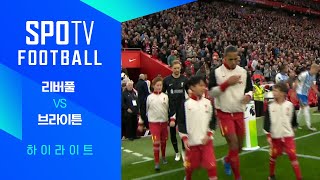 리버풀 FC vs 브라이튼 경기 하이라이트 이미지