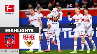 FC 하이덴하임 vs VfB 슈투트가르트 경기 하이라이트 이미지