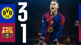 보루시아 도르트문트 vs FC 바르셀로나 경기 하이라이트 이미지