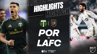 포틀랜드 팀버스 vs 로스앤젤레스 FC 경기 하이라이트 이미지