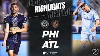 필라델피아 유니언 vs 애틀랜타 유나이티드 FC 경기 하이라이트 이미지