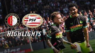 페예노르트 vs PSV 에인트호번 경기 하이라이트 이미지