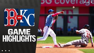 캔자스시티 vs 보스턴 경기 하이라이트 이미지