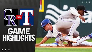 텍사스 vs 콜로라도 경기 하이라이트 이미지