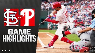 필라델피아 vs 세인트루이스 경기 하이라이트 이미지