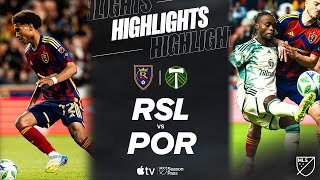 레알 솔트레이크 vs 포틀랜드 팀버스 경기 하이라이트 이미지