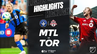 CF 몬트리올 vs 토론토 FC 경기 하이라이트 이미지