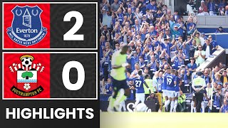 에버턴 FC vs 사우샘프턴 경기 하이라이트 이미지