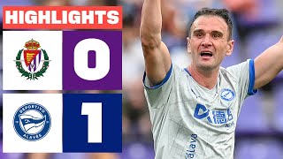 레알 바야돌리드 vs 알라베스 경기 하이라이트 이미지