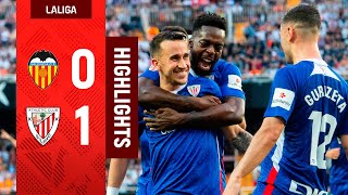 발렌시아 vs 아틀레틱 빌바오 경기 하이라이트 이미지