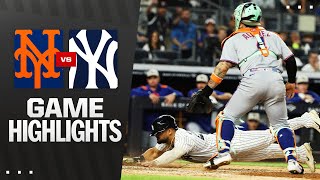 뉴욕양키스 vs 뉴욕메츠 경기 하이라이트 이미지