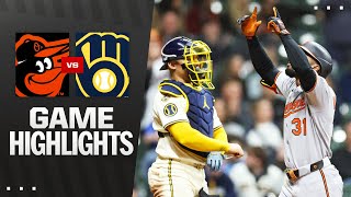 밀워키 vs 볼티모어 경기 하이라이트 이미지