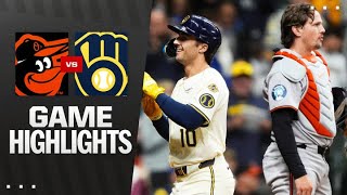 밀워키 vs 볼티모어 경기 하이라이트 이미지