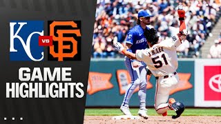 샌프란시스코 vs 캔자스시티 경기 하이라이트 이미지