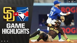 토론토 vs 샌디에이고 경기 하이라이트 이미지