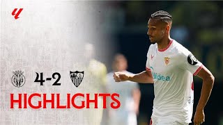 비야레알 vs 세비야 FC 경기 하이라이트 이미지