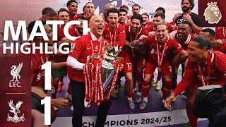 리버풀 FC vs 크리스탈 팰리스 FC 경기 하이라이트 이미지