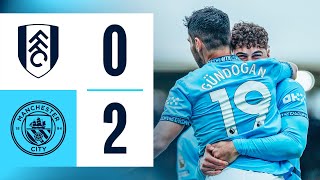 풀럼 FC vs 맨체스터 시티 경기 하이라이트 이미지