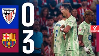 아틀레틱 빌바오 vs FC 바르셀로나 경기 하이라이트 이미지