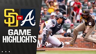 애틀랜타 vs 샌디에이고 경기 하이라이트 이미지