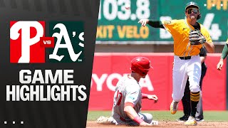 애슬레틱스 vs 필라델피아 경기 하이라이트 이미지
