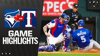 텍사스 vs 토론토 경기 하이라이트 이미지