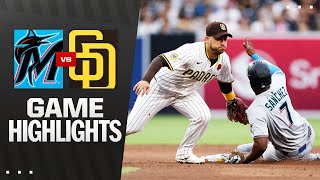 샌디에이고 vs 마이애미 경기 하이라이트 이미지