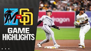 샌디에이고 vs 마이애미 경기 하이라이트 이미지