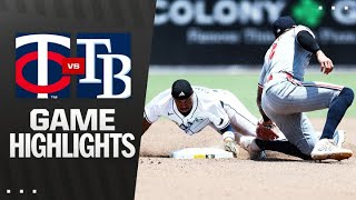 탬파베이 vs 미네소타 경기 하이라이트 이미지