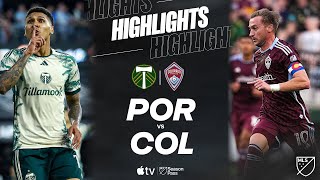 포틀랜드 팀버스 vs 콜로라도 라피즈 경기 하이라이트 이미지