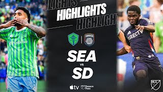 시애틀 사운더스 FC vs 샌디에고 FC 경기 하이라이트 이미지