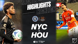 뉴욕 시티 FC vs 휴스턴 다이너모 경기 하이라이트 이미지