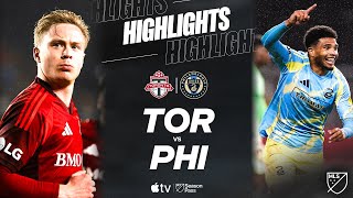 토론토 FC vs 필라델피아 유니언 경기 하이라이트 이미지