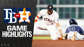 휴스턴 vs 탬파베이 경기 하이라이트 이미지
