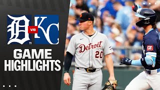 캔자스시티 vs 디트로이트 경기 하이라이트 이미지