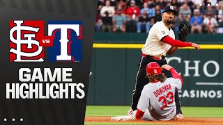 텍사스 vs 세인트루이스 경기 하이라이트 이미지