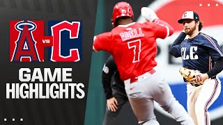 클리블랜드 vs LA엔젤스 경기 하이라이트 이미지