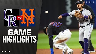 뉴욕메츠 vs 콜로라도 경기 하이라이트 이미지