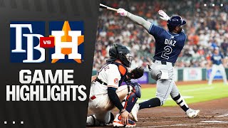 휴스턴 vs 탬파베이 경기 하이라이트 이미지