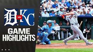 캔자스시티 vs 디트로이트 경기 하이라이트 이미지