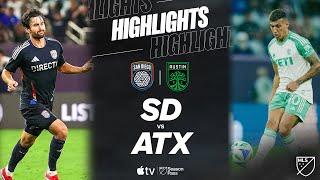 샌디에고 FC vs 오스틴 FC 경기 하이라이트 이미지