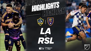 LA 갤럭시 vs 레알 솔트레이크 경기 하이라이트 이미지