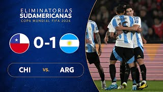 칠레 vs 아르헨티나 경기 하이라이트 이미지