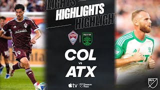 콜로라도 라피즈 vs 오스틴 FC 경기 하이라이트 이미지