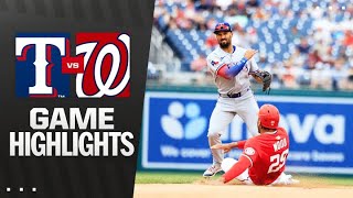 워싱턴 vs 텍사스 경기 하이라이트 이미지