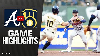 밀워키 vs 애틀랜타 경기 하이라이트 이미지