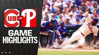 필라델피아 vs 시카고컵스 경기 하이라이트 이미지